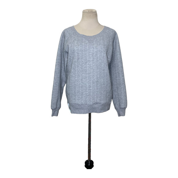 Prana Gray Sweatshirt - Picture 2 of 10